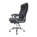 Ver imagem 3 de Cadeira de Escritório Presidente Executiva Big com Molas Ensacadas Conforto Giratória Preta