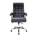 Ver imagem 2 de Cadeira de Escritório Presidente Executiva Big com Molas Ensacadas Conforto Giratória Preta