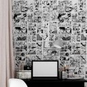Ver imagem 1 de Papel de Parede Adesivo Lavável Quarto Mangá Naruto Anime