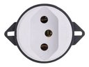 Ver imagem 2 de Tomada Piso 2p T 10a 250v Branca Ref 9777-2 - Blux