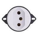 Ver imagem 2 de Tomada Piso 2p T 10a 250v Branca Ref 9777-2 - Blux