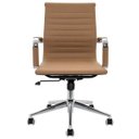 Ver imagem 3 de Cadeira Diretor Boston Giratória com Regulagem de Altura À Gás Esteirinha Caramelo