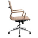 Ver imagem 5 de Cadeira Diretor Boston Giratória com Regulagem de Altura À Gás Esteirinha Caramelo