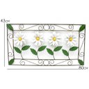 Ver imagem 4 de Quadro Decorativo Rustico de Ferro com Flores para Parede Colonial Libertas Rosas Artesanato Margari