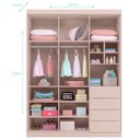 Ver imagem 2 de Guarda Roupa Infantil Blenda Phoenix Baby