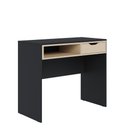 Ver imagem 3 de Escrivaninha Estudo Bit 90cm com 1 Gaveta Taurani Nobre Colibri Moveis