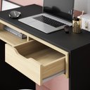 Ver imagem 6 de Escrivaninha Estudo Bit 90cm com 1 Gaveta Taurani Nobre Colibri Moveis