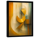 Ver imagem 4 de Quadro Decorativo Abstrato Elementos Artísticos