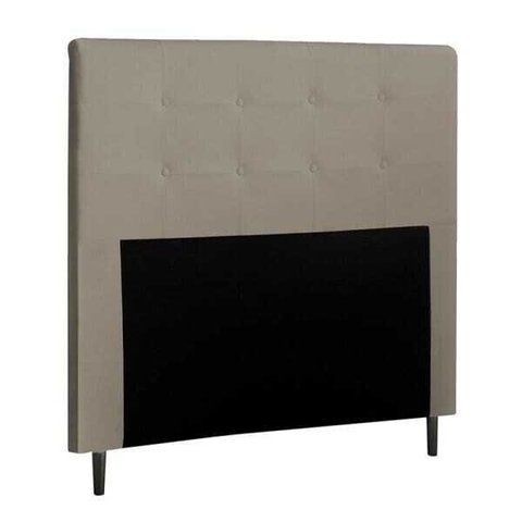 Cabeceira de Casal 140cm Luna I02 Corano Bege - Mpozenato