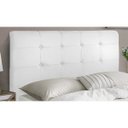 Ver imagem 2 de Cabeceira de Casal 140cm Luna I02 Corano Branco - Mpozenato