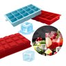 Forma de Gelo em Silicone Retangular para 15 Cubos 30ml - 8