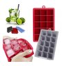 Forma de Gelo em Silicone Retangular para 15 Cubos 30ml - 4