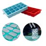 Forma de Gelo em Silicone Retangular para 15 Cubos 30ml - 1
