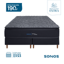Ver imagem 5 de Colchão Sevilha Sonos Queen Molas Ensacadas D33 158x198x34
