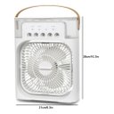 Ver imagem 2 de Ventilador Umidificador Climatizador Mini Refrigerador BBG AIR COOLER Branco