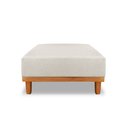 Ver imagem 2 de Puff Isa Sala de Estar Linho Bege