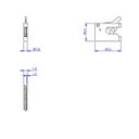 Ver imagem 2 de Fecho Portão Polido para Serralheiro Ref. 1118 - Loth
