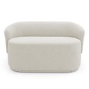 Ver imagem 6 de Namoradeira Decorativa Orgânica Mavi 02 Lugares Bouclê Creme - Desk Design