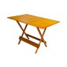 Mesa Dobrável de Madeira Maciça 1,20x70 - Mel - 1