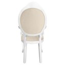 Ver imagem 3 de 3 Poltrona Entalhada com Braço Decorativa Imperatriz Luxo Trono Provençal Aréa Gourmet Leitura 10000