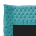 Ver imagem 4 de Cabeceira Queen Everest P02 160cm para Cama Box Suede - Doce Sonho Móveis Azul Turquesa