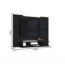 Ver imagem 3 de Painel para TV EJ Preto - EJ Móveis