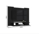 Ver imagem 3 de Painel para TV EJ Preto - EJ Móveis