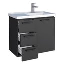 Ver imagem 3 de Conjunto Gabinete AME Para Banheiro Com Toucador e Espelheira Com Prateleiras Para Objetos Lavatório