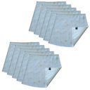 Ver imagem 1 de Jogo Americano Luxo Estrela Cadente Branco Dupla face 10un