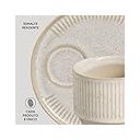 Ver imagem 4 de Conjunto 6 Xícaras de Chá Empilhável Latte Bege Porto Brasil