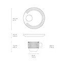 Ver imagem 5 de Conjunto 6 Xícaras de Chá Empilhável Latte Bege Porto Brasil