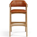 Ver imagem 3 de Kit 04 Banquetas Altas para Cozinha Sala de Jantar Bar Suran L02 Couríssimo Camel - Lyam Decor