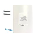 Ver imagem 1 de Campainha Grilo Cigarra Residencial Comercial Slim com Fio Embutir 4X2 Bivolt