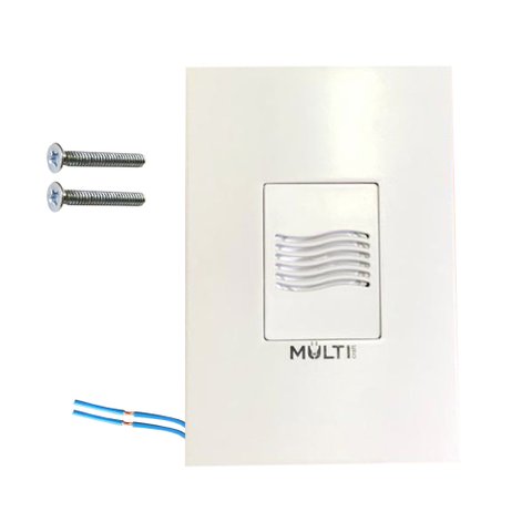 Campainha Grilo Cigarra Residencial Comercial Slim com Fio Embutir 4X2 Bivolt