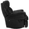 Poltrona Reclinável Giratória de Balanço Herval, Preta - 3