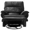 Poltrona Reclinável Giratória de Balanço Herval, Preta - 6