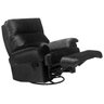 Poltrona Reclinável Giratória de Balanço Herval, Preta - 5