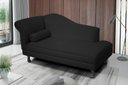 Ver imagem 2 de Recamier Divã Dubai 160 cm Braço Direito Preto