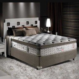 Cama Box Casal Herval Imperatore Eco Bamboo, Molas Ensacadas, 73x138x188cm - 2