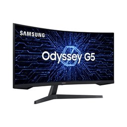 Monitor Gamer Curvo Samsung Odyssey 34", Ultra Wqhd, 165Hz, 1Ms, Tela Ultrawide, HDMI, Display Port - 10