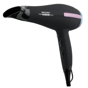 Secador de Cabelo Turbo Rainbow com Kit Difusor Mallory 127V
