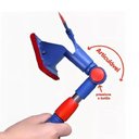 Ver imagem 6 de Limpa Vidros Rodo Extensivel Mop Duplo Telescopico Esfregao Lava Seca Rodinho para Janela Sacada Lim