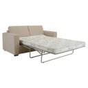Ver imagem 1 de Sofá-Cama Herval Elastic, 3 Lugares, com Colchão de Casal, Linho Bege