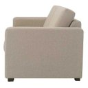 Ver imagem 3 de Sofá-Cama Herval Elastic, 3 Lugares, com Colchão de Casal, Linho Bege