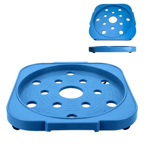 Suporte Movel Pallet Rodas Giratorias Botijao de Gas Galao de Agua Vaso Suporte Resistente Versatil 