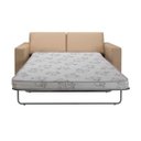 Ver imagem 6 de Sofá-cama Herval Elastic, 3 Lugares, com Colchão de Casal, Corano Creme