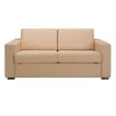 Ver imagem 2 de Sofá-cama Herval Elastic, 3 Lugares, com Colchão de Casal, Corano Creme