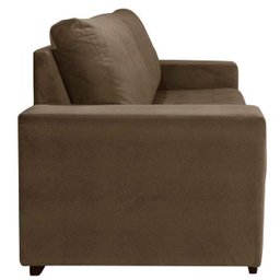 Sofá-Cama Herval Piece, com Colchão de Casal, 3 Lugares, Camurça Animale Marrom - 6 Sofá-Cama Herval Piece, com Colchão de Casal, 3 Lugares, Camurça Animale Marrom - 6