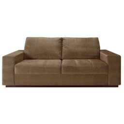 Sofá-Cama Herval Piece, com Colchão de Casal, 3 Lugares, Camurça Animale Marrom - 7 Sofá-Cama Herval Piece, com Colchão de Casal, 3 Lugares, Camurça Animale Marrom - 7