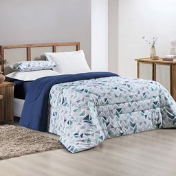 Edredom King Size Kristen 100% Algodao Dupla Face Estampa Exclusiva Luxo - 2